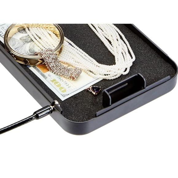 Portable security case lock box safe with combination (26) - Picture 5 of 10